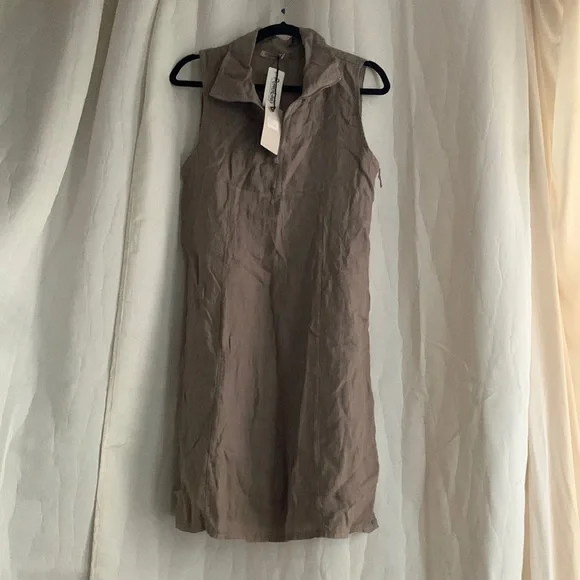 alc sona linen mini dress Texas Sun Linen Mini Dress main image 0